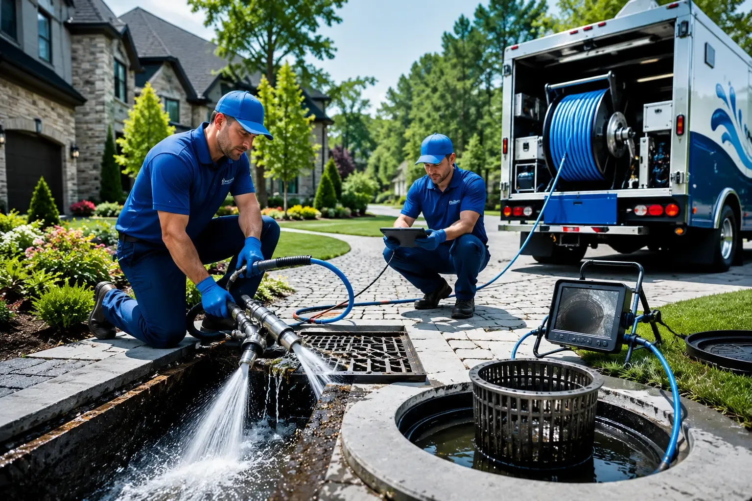 Local outdoor drain cleaning professionals in Hoffman, IL