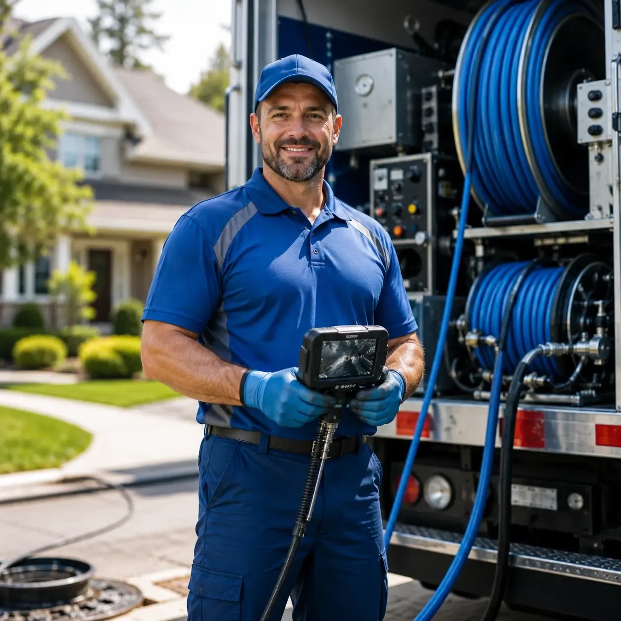 Local outdoor drain cleaning specialists in Hoffman, IL